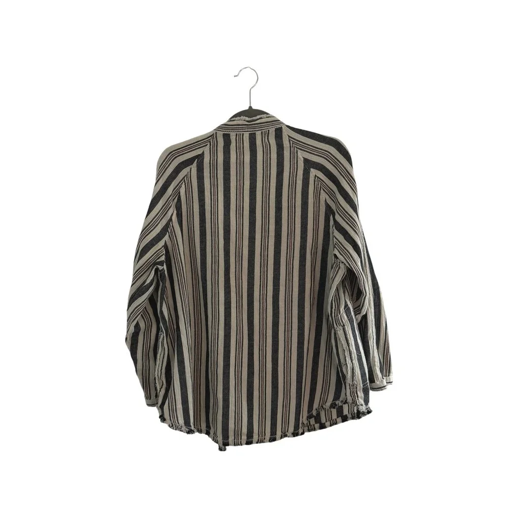 NWOT We The Free People Summer Daydream‎ Stripe Buttondown Shirt XS